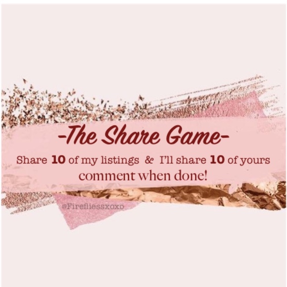 Other - The Share Game✨ Comment “DONE” for shares below!